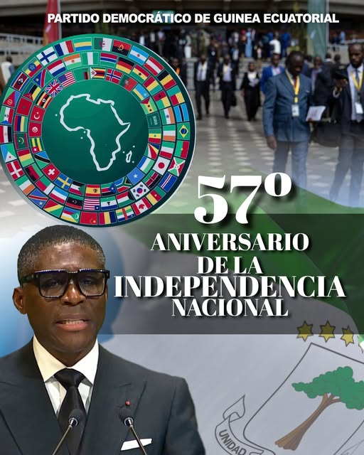La Guinée équatoriale fête ses 57 ans d’indépendance le 12 octobre