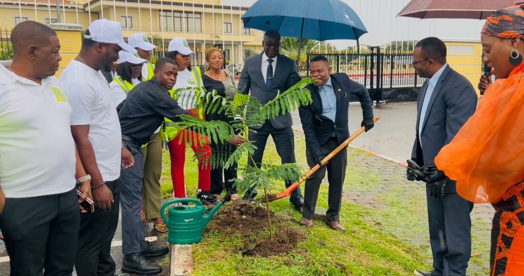 La Guinée équatoriale lance la campagne de reforestation à Bata